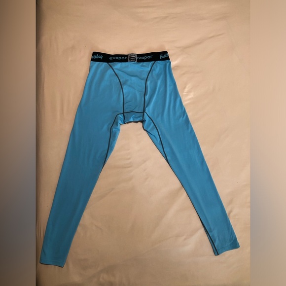 Eastbay Light Blue Compression Tights - Picture 3 of 3